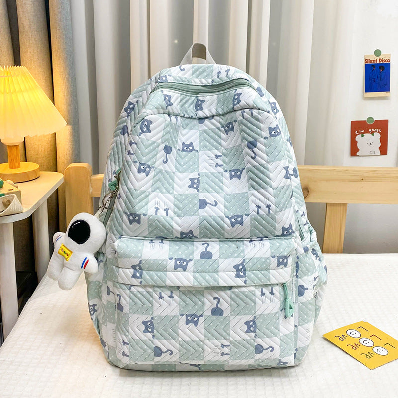 Large capacity school bag backpack