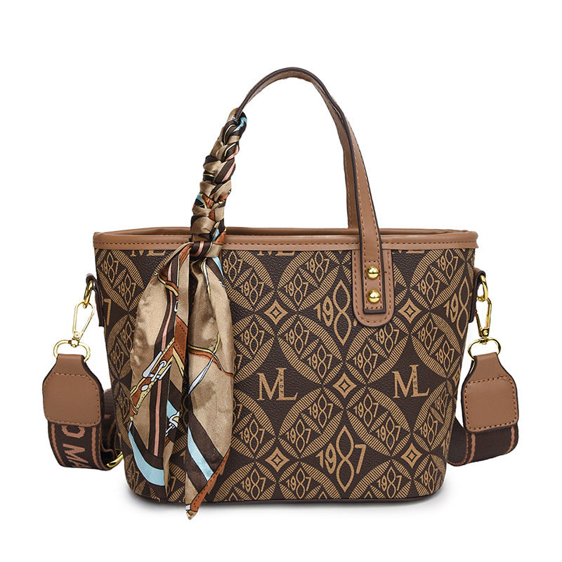 hot sale High-end printed bag woman fashion