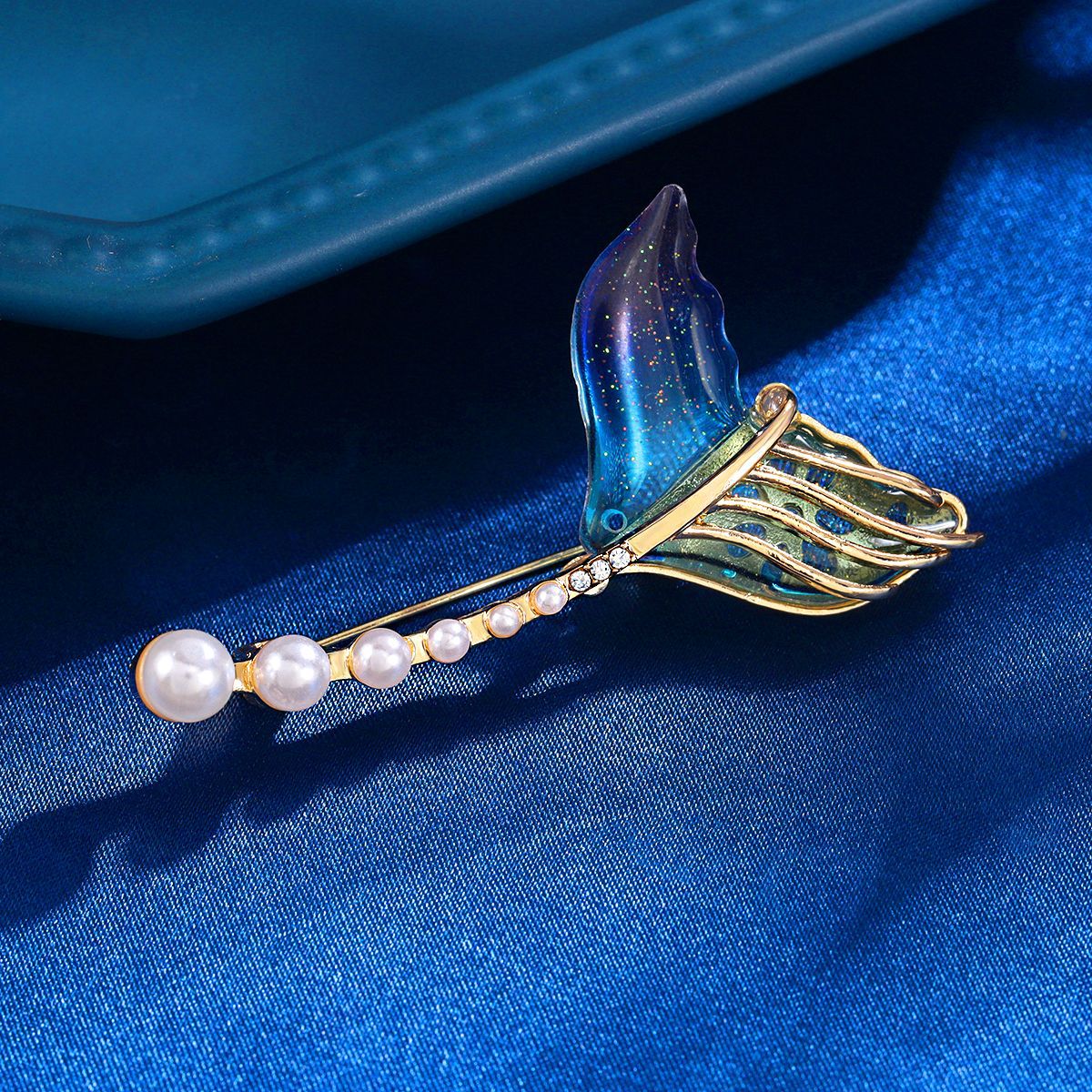 Mermaid Tail Brooch