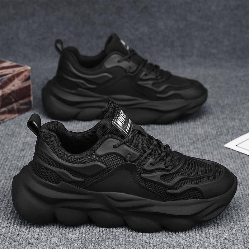 Thick-Soled Elevated Sports Casual Sneakers