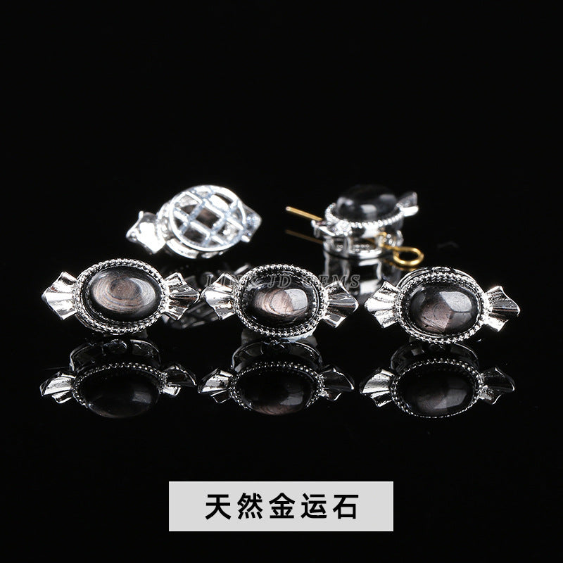 Natural stone crystal candy magic box accessories