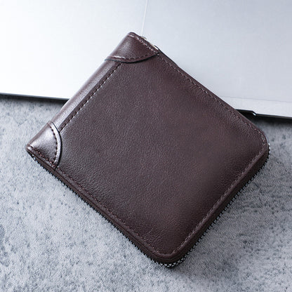 Men's multi-card change purse