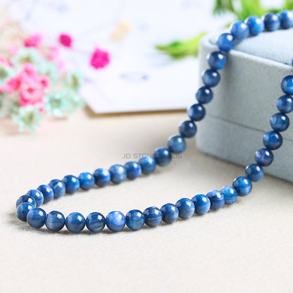 Kyanite loose beads jewelry accessories DIY bracelet