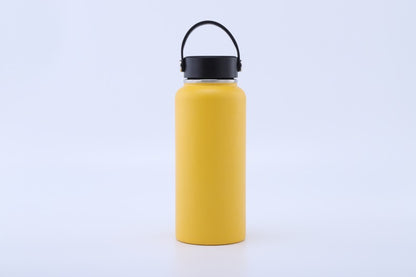 Powder-Coated 304 Stainless Steel Water Bottle, Outdoor Portable