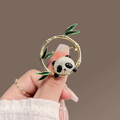 Panda Brooch