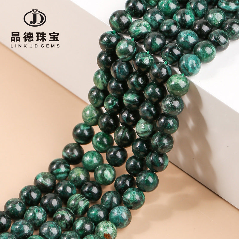 Grandmother wafer beads semi-precious stone loose beads