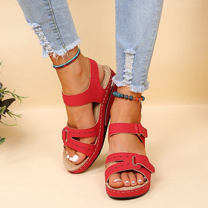 Large size fish mouth casual sandals