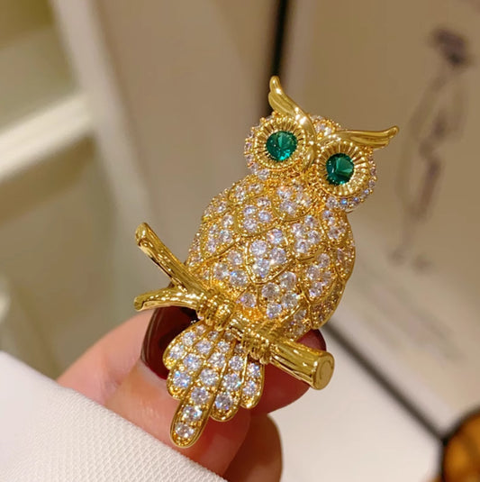 Owl Aesthetic Brooch