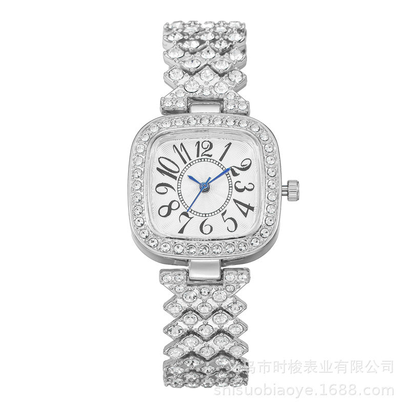 Square Rhinestone Women's Watch