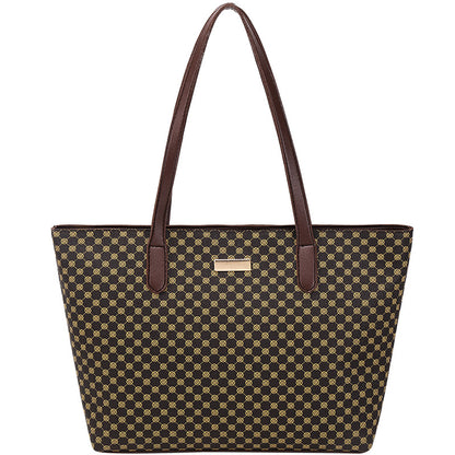 Printed tote bag shoulder bag