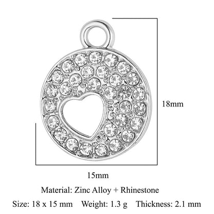 5pcs/bag, alloy necklace, earrings and pendant.