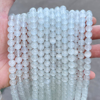 Wholesale of white opal loose beads