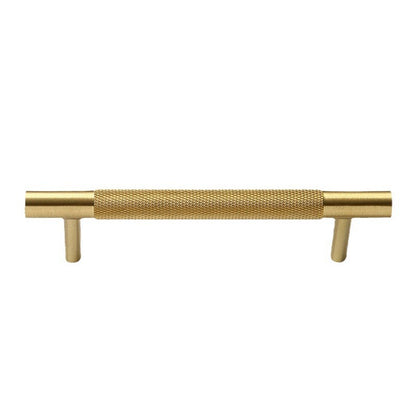 Gold reticulated drawer brass handle