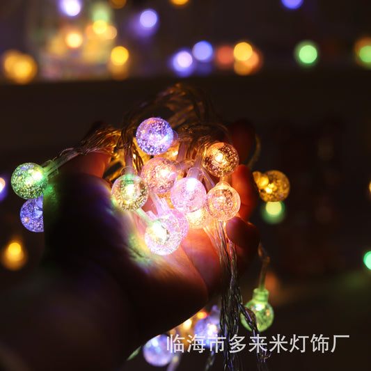 RGB star light outdoor light string macaron color changing