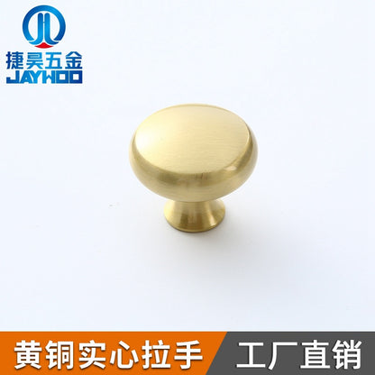 Gold cabinet brass handle