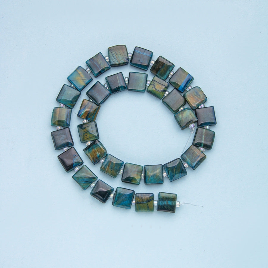 Crystal square shaped beads loose beads