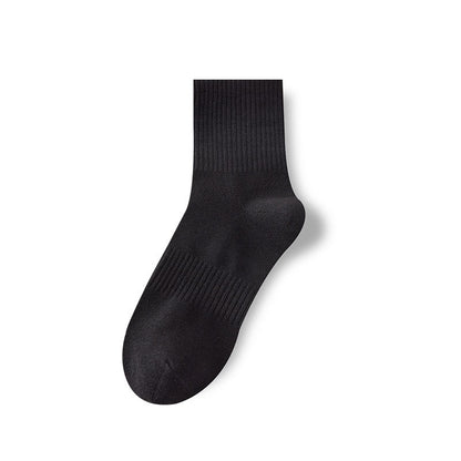 Cotton Double Needle Anti-Odor Men's Sports Socks