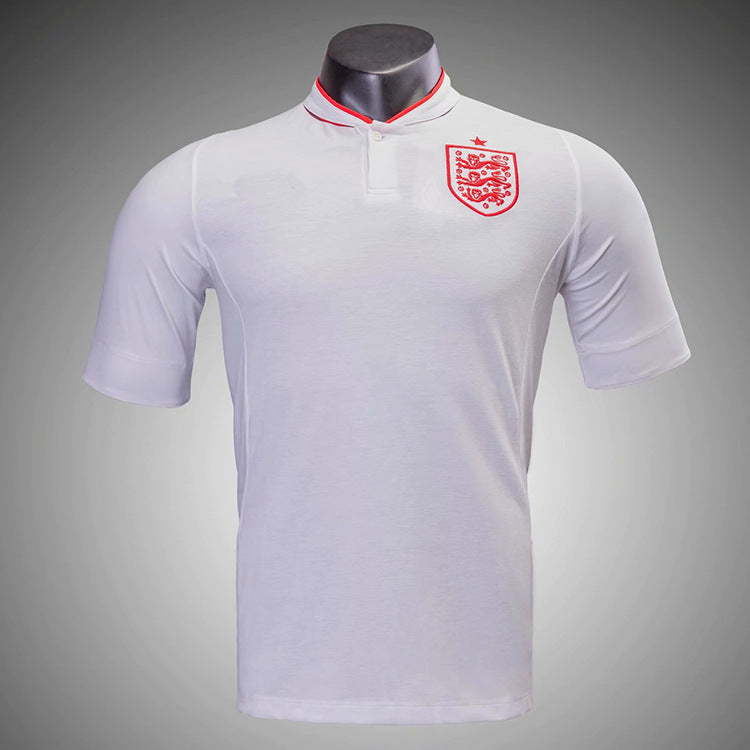 12 England Retro 7 Beckham Rooney Jersey