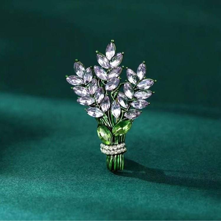 Exquisite Lavender Brooch