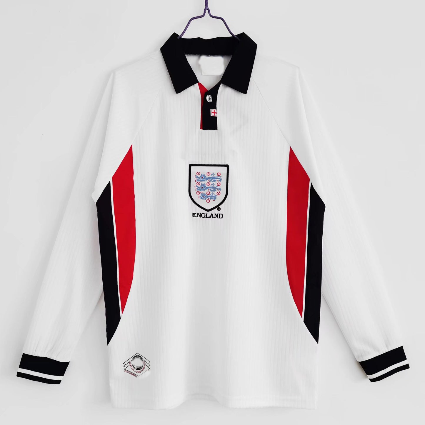 98 World Cup England Home 20 Owen 7 Beckham Gerrard Retro Jersey