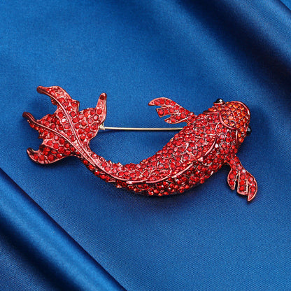 Lucky Koi Brooch