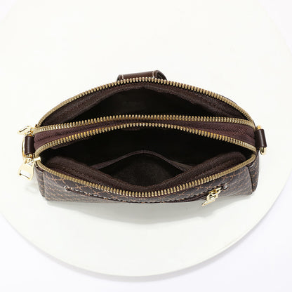 Multi-layer mobile phone bag, mother bag, shoulder bag.