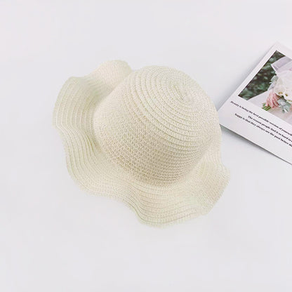 Sombrero de ala ancha para el sol de verano para niños 