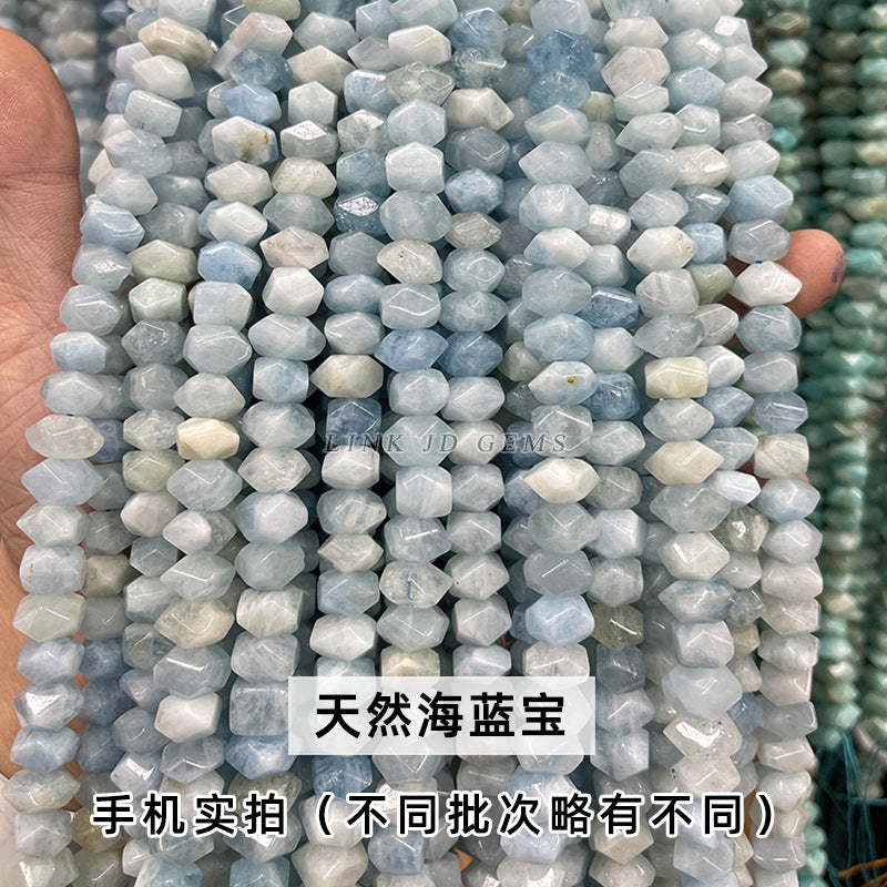 6 * 10Mm jade gravel angle of attack amorphous beads loose beads