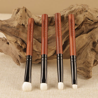 4-Piece Animal Hair Eye Brush Set