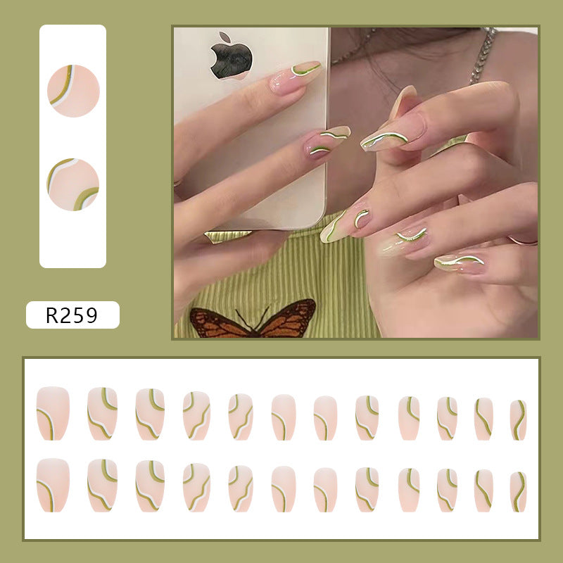 Removable Ballet Style Nail Stickersl