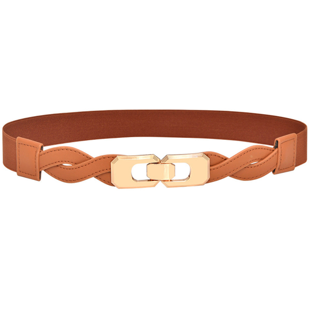 Thin belt waist women's fashion