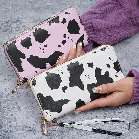 Large capacity mobile phone wallet fashion