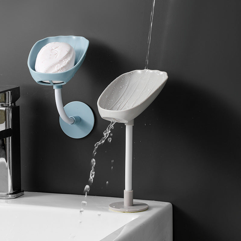 Bendable No-Drill Wall-Mounted Soap Holder