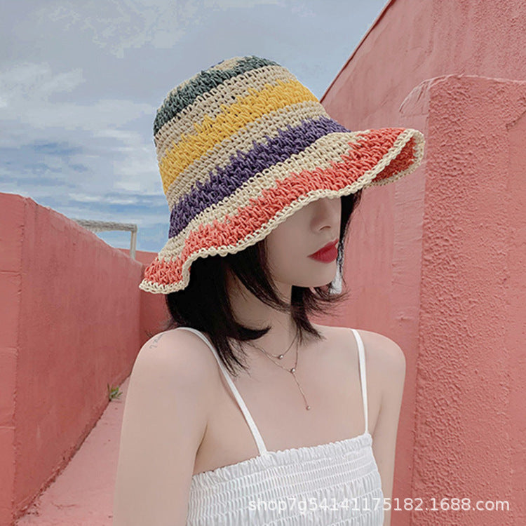 Handmade Foldable Crochet Sun Hat