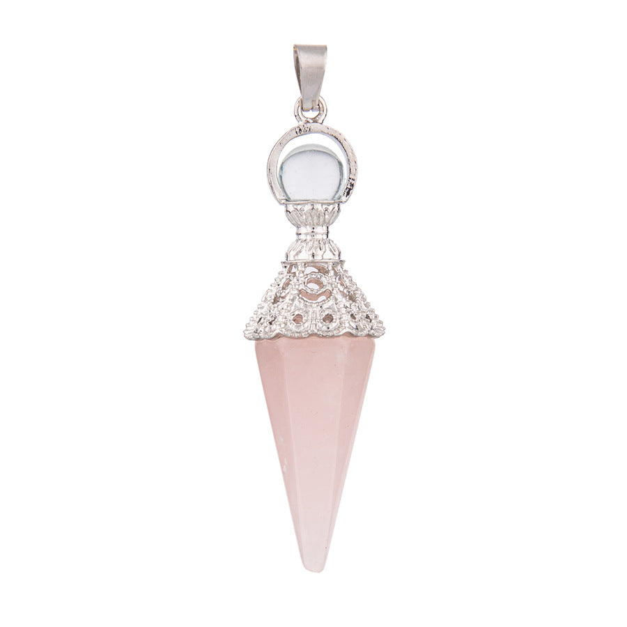 Crystal Cone Pendulum Pendant