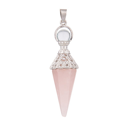 Crystal Cone Pendulum Pendant