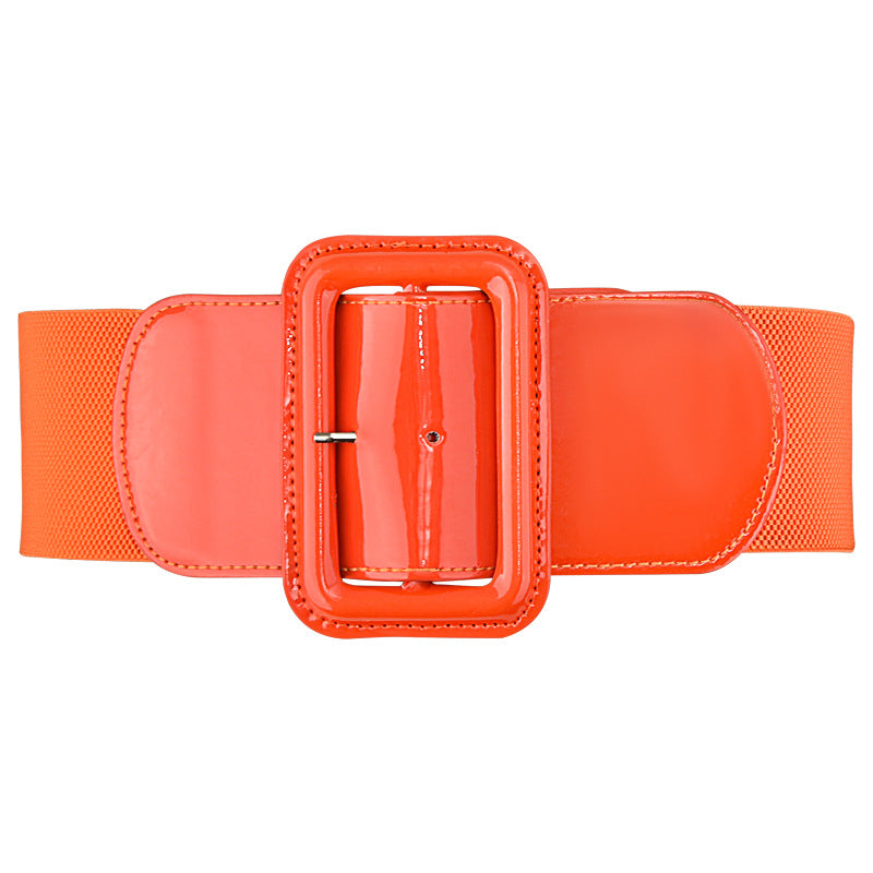 Beauty Metal Square Pin Buckle Belt