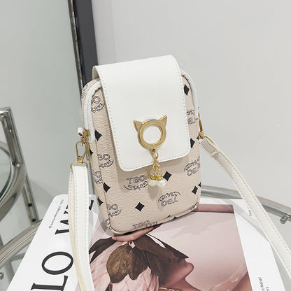 Fashion printed mobile phone bag