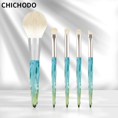 Makeup Brush Set Acrylic Handle Ultra-Soft Fiber