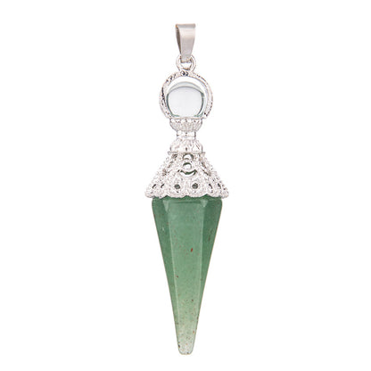 Crystal Cone Pendulum Pendant