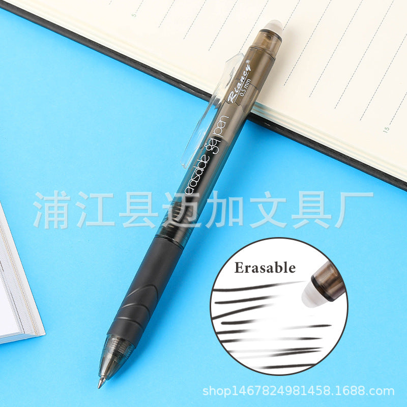 8-color erasable pen 0.5mm temperature-controlled press gel pen