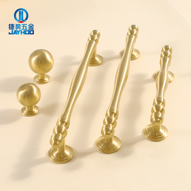 Drawer brass handle