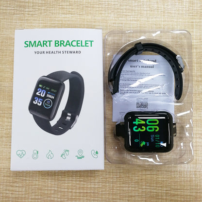 116 Plus Color Screen Health Monitoring Bracelet