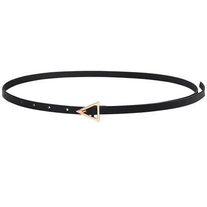 Triangle Buckle Belt Ladies Belt