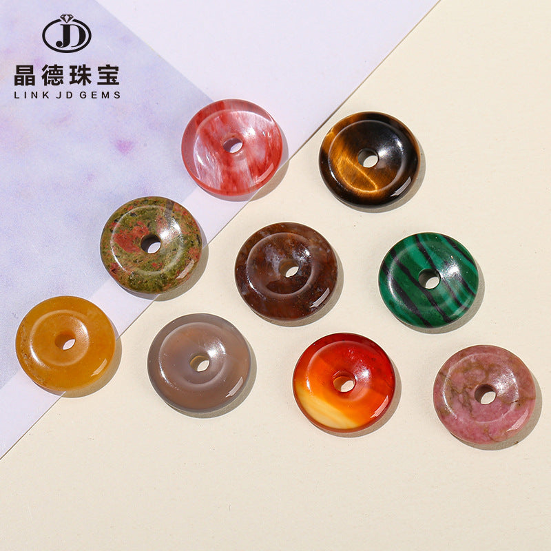 12-16Mm natural jade safety buckle accessories