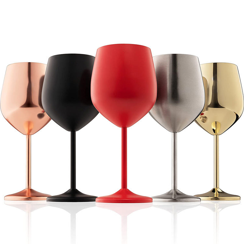 304 stainless steel single layer goblet