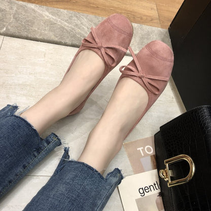 Egg roll shoes single shoes women