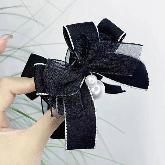 Bow Hair Clip Summer Bun Styling Tool