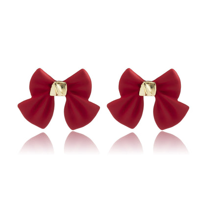 bow earrings