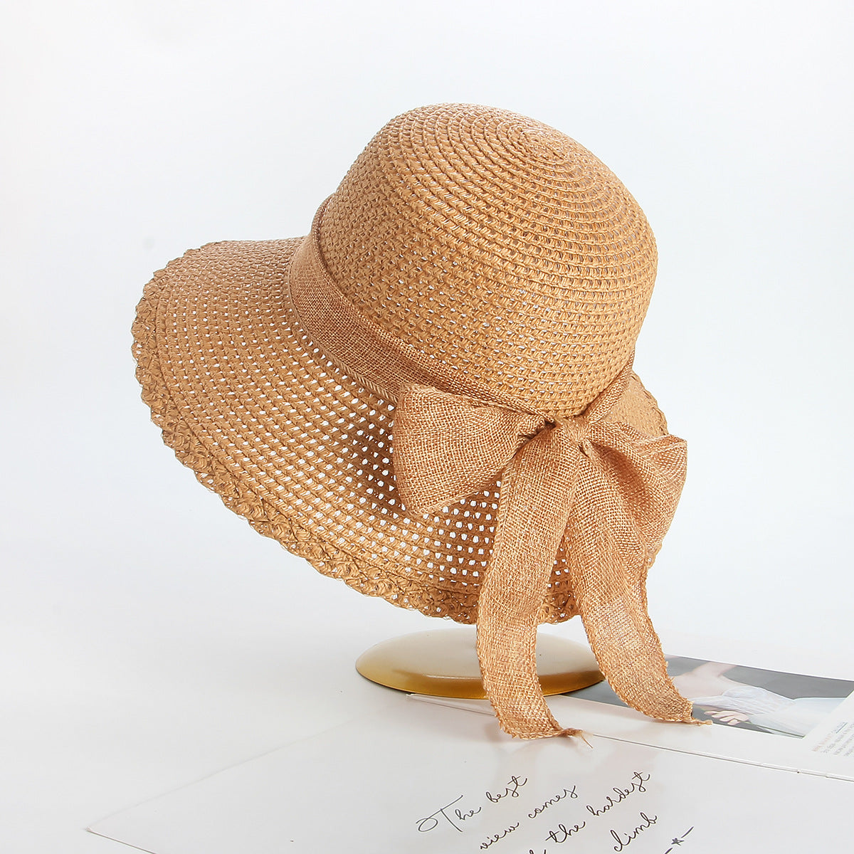 Korean Trendy Beach Straw Hat